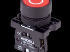 PANEL MOUNT NORMALLY CLOSED RED PUSH BUTTON - EA4322