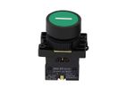PANEL MOUNT NORMALLY OPEN GREEN PUSH BUTTON - EA3311