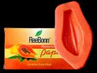 Papaya Soap For Complete Body Wash Reebonn Moisturising&Glowing -100g