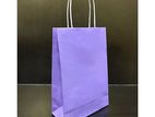 Paper Bag Purple, Loot Bag, Party Retail 28x20x09cm