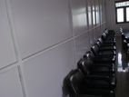 Partition with Full Lecture Rooms Equipment