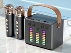 Party Box Bluetooth Speaker with 2 Wireless Mics