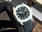 Patek Philippe Aquanaut Silver Black Swiss ETA Automatic Men’s Watch