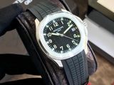 Patek Philippe Aquanaut Silver Black Swiss ETA Automatic Men’s Watch