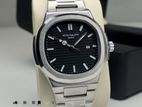 Patek Philippe Metal Steel Gent's Watch Silver