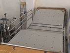 Patient Bed Three Function / Steel With Wheels