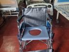 Patient Commode Wheelchair