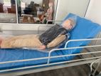 Patient Hospital Bed Head Adjustable With Foldable Mattress