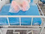 Patient Hospital Bed Head Side & Leg adjustable With Mattress