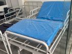 Patient Hospital Bed - Manual Head Adjustable