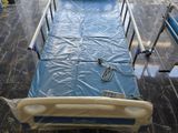 PATIENT HOSPITAL BED THREE FUNCTION WITH FOLDABLE MATTRESS