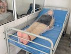 Patient Hospital Bed With Foldable Mattress