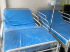 Patient Hospital Bed with Foldable Mattress ( Two Function )