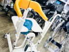 Patient Transfer Chair Height Adjustable (Lift Wheelchair)