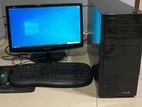 PC 3rd-Gen PC-Core i3|8GB RAM+ 128SSD + 500GB 20"wide +Full SET 12