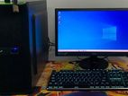 PC 3rd-Gen PC-Core i3|8GB RAM+ 128SSD + 500GB 20"wide +Full SET 120