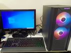 PC 4th-Gen Core i5 8GB RAM+ 128SSD + 500GB Full SET**