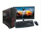 PC 4th-GenCore i5>>8GB RAM+ 128SSD + 500GB |20" wide Full SET