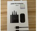 pd charger type c power adapter pack 45w /25w