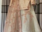Ivory Embroidered Lehenga Set
