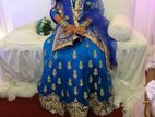 Peacock Blue Lehanga