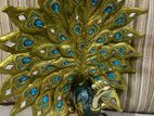 Antique Peacock Ornament with Stones