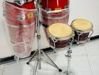 Pearl Conga with Bongo Set