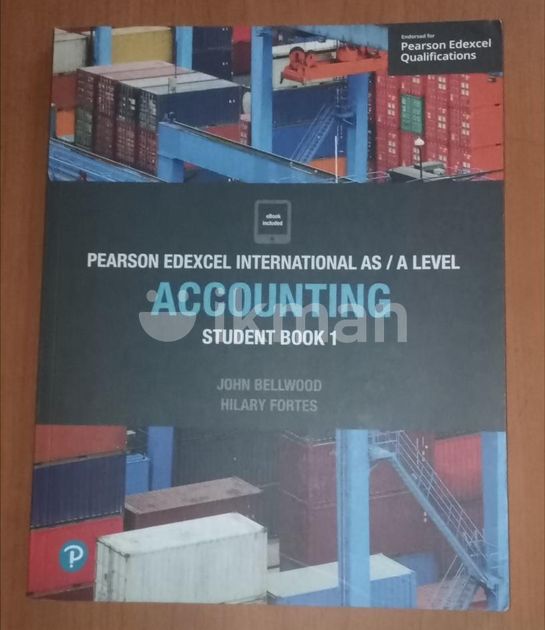 Pearson Edexcel IAL Accounting Student book 1 and 2 | Kandy City | ikman