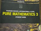 Pearson Edexcel IAL Pure Mathematics 3