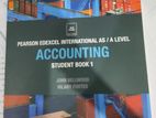 Pearson Edexcel International As/a Level Accounting Student Book 1