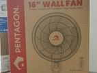 Pentagon wall Fan 16" ( Remote)