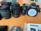 Pentax K5 + 18-55 Mm 100mm Macro Camera Set