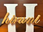 Personalized 3D Name LED Lamp Printing