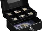 Petty Cash Box 06 Inch Size Black Colour