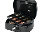 Petty Cash Box 08 Inch Size Black Colour