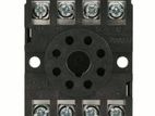 PF083A/MK2 8-pin Relay base for Din rail mounting