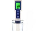 Ph Meter TDS / EC /Salt Thermometer 5 in1 Water tester USA Technology