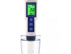 Ph Meter TDS / EC /Salt Thermometer water tester (USA Technology)