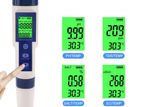 PH Meter TDS EC Thermometer + Salt Water Tester 5 in1 - new