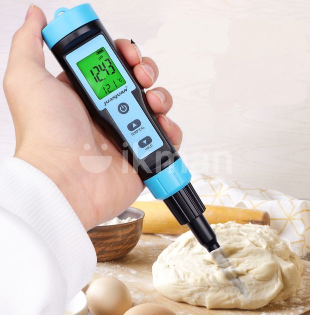 PH Meter + Thermometer Digital for food / Model YY-103 . for Sale in ...