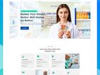 Pharmacy And Dispensary Web Site Designed Combo Package