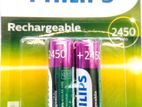 Philips AA 2450mAh Rechargeable 2-pack