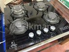 Philips Clear 4 Burner Cooker Hob Glass Top - B60