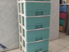 Phoenix 6 blue colour Plastic Cupboard