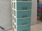 Phoenix 6 blue colour Plastic Cupboard