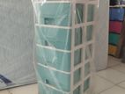 Phoenix 6 blue colour Plastic Cupboard