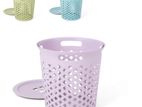 Phoenix Button Design Laundry Basket