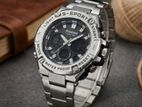 Piaoma Waterproof Ss Mens Watch