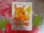Pikachu v Holofoil Rare Card