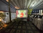 පින්කම් සහ ධර්ම දේශනා සඳහා Projectors Live & Video Streaming